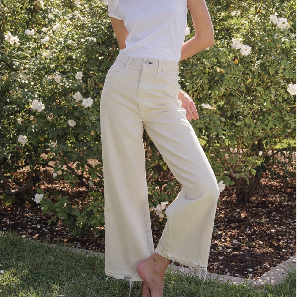 Amo Jeans “Ava” Crop Wide Leg